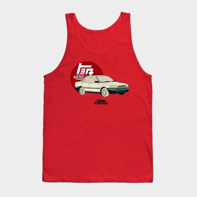 Corolla-love Tank Top by Carlito